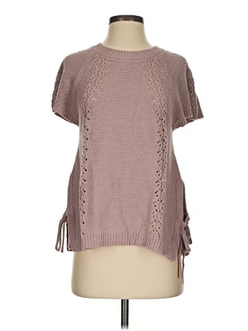 Hem & Thread Pullover Sweater (view 1)
