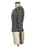 Forever Animal Print Gray Cardigan Size S - photo 5