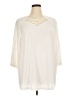 Catherines Ivory 3/4 Sleeve Blouse Size 1X - photo 1