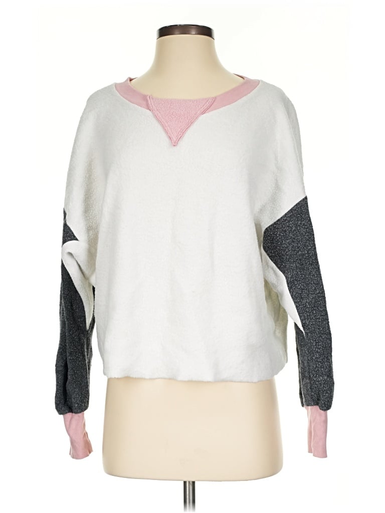 Pre-owned Wildfox Pullover Sweater In White