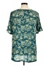 Catherines Teal Short Sleeve Blouse Size 1X - photo 2