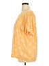 Catherines Yellow Short Sleeve Top Size 1X - photo 5