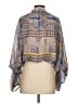 Easel Gray 3/4 Sleeve Blouse Size S - photo 2