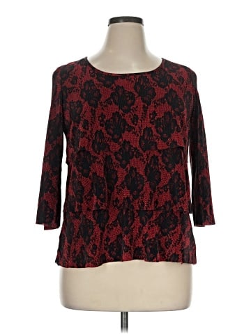 Notations 3/4 Sleeve Top (view 1)