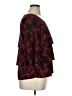 Notations 100% Polyester Red 3/4 Sleeve Top Size XL Petite - photo 4