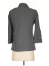 Topshop Polka Dots Gray Blazer Size 4 - photo 2
