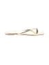 Fashion Nova Ivory Flip Flops Size 8 - photo 1