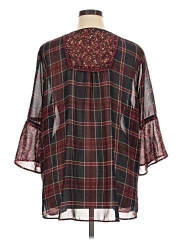 Catherines 3/4 Sleeve Blouse (view 2)