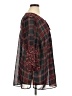 Catherines 100% Polyester Burgundy 3/4 Sleeve Blouse Size 1X - photo 4