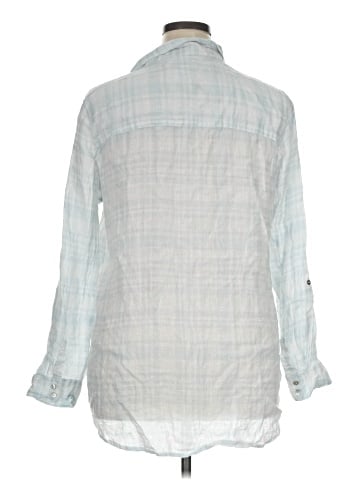 Jones New York 3/4 Sleeve Button-Down Shirt (view 2)