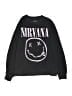 Zara Graphic Black Gray Sweatshirt Size 13 - 14 - photo 1