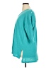 Catherines 100% Acrylic Teal Poncho Size 1X - photo 5