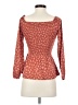 Kaileigh Red Long Sleeve Blouse Size XS (petite) - photo 2