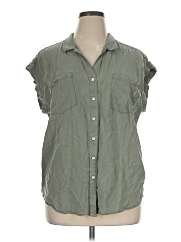 Jachs Girlfriend Sleeveless Button-Down Shirt (view 1)