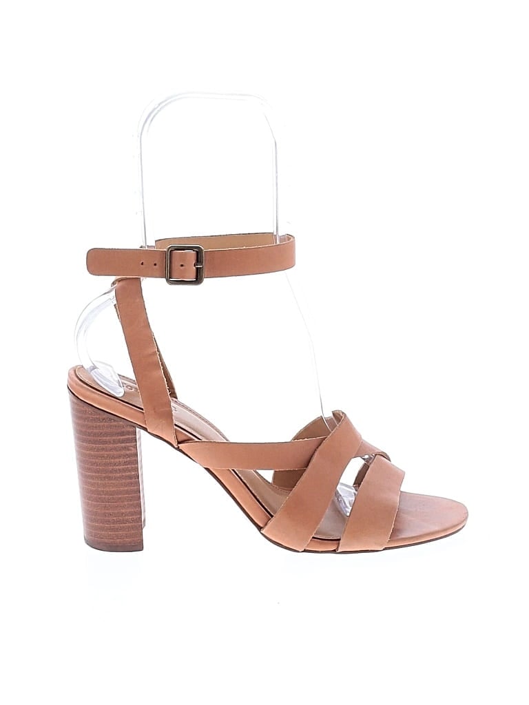 Pre-owned Soludos Sandals In Tan