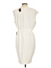 Express Solid Ivory Cocktail Dress Size L - photo 2