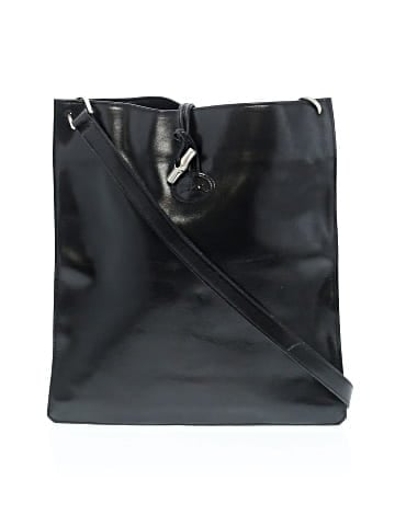 Longchamp leather foldable tote (view 1)