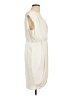 Express Solid Ivory Cocktail Dress Size L - photo 4