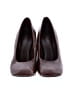Zara 100% Leather Brown Heels Size EU 40 - photo 2