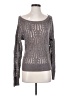 Bebe Metallic Gray Pullover Sweater Size S - photo 1