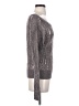 Bebe Metallic Gray Pullover Sweater Size S - photo 4