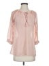 Matilda Jane 100% Polyester Pink 3/4 Sleeve Blouse Size XS - photo 1