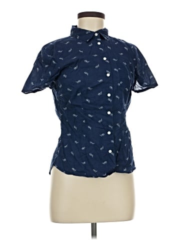 H&M L.O.G.G. Short Sleeve Button-Down Shirt (view 1)