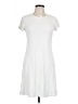 Wilfred Solid White Casual Dress Size L - photo 1