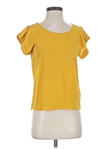 Chocolate Short Sleeve Top (view 1)
