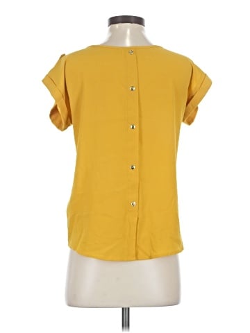 Chocolate Short Sleeve Top (view 2)