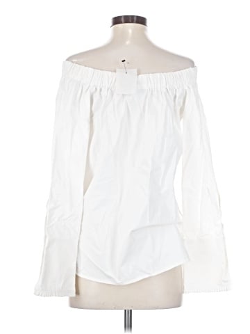 Eva Mendes by New York & Company Long Sleeve Blouse (view 2)