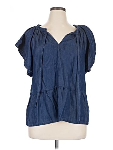 Joe's Jeans Short Sleeve Blouse (view 1)