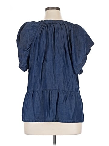 Joe's Jeans Short Sleeve Blouse (view 2)