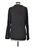 Eberjey Gray Long Sleeve Button-Down Shirt Size M - photo 2