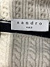 Sandro Black Wool Pullover Sweater Size L (estimated) - photo 7