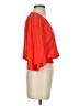 Ramy Brook 100% Polyester Orange 3/4 Sleeve Blouse Size XS - photo 4
