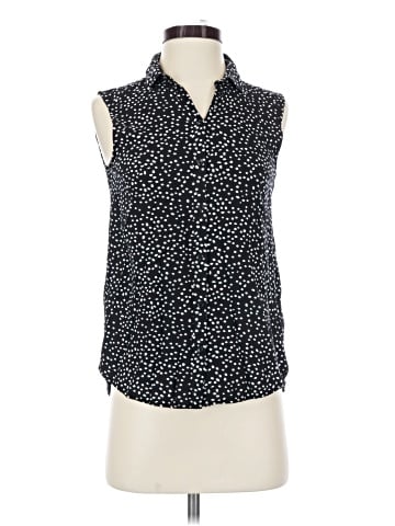 Divided by H&M Sleeveless Button-Down Shirt (view 1)