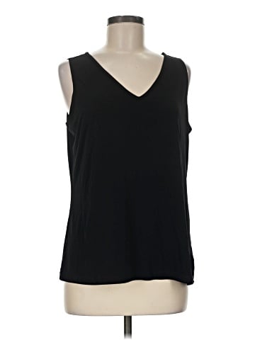 Susan Graver Sleeveless T-Shirt (view 1)