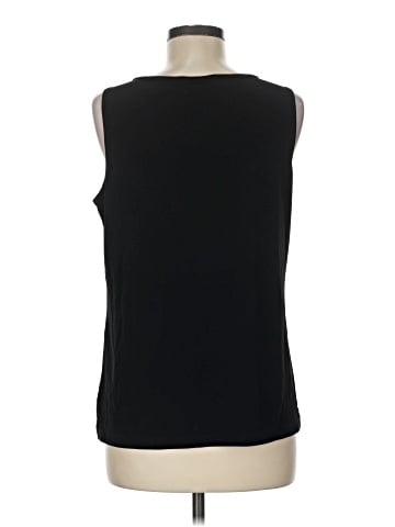 Susan Graver Sleeveless T-Shirt (view 2)