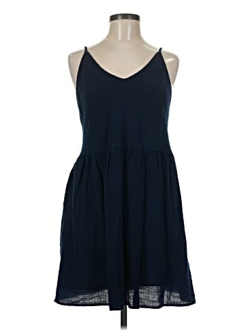 Self Contrast Casual Dress (view 1)