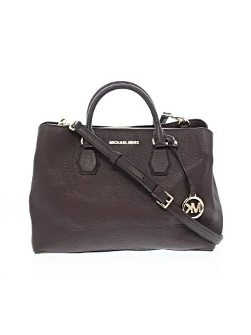 MICHAEL Michael Kors Leather Satchel (view 1)