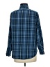 L.L.Bean 100% Cotton Plaid Blue Long Sleeve Button-Down Shirt Size M - photo 2