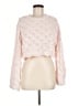 Francesca's 100% Polyester Pink Pullover Sweater Size M - photo 1