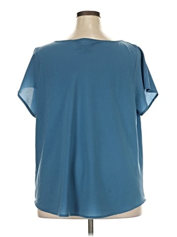 Universal Standard Short Sleeve Blouse (view 2)