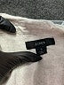 J.Crew 100% Linen Metallic Silver Short Sleeve Blouse Size S - photo 7