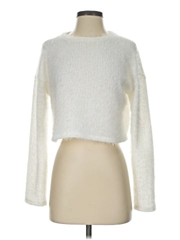 Aqua Pullover Sweater (view 1)