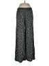 Decree 100% Rayon Animal Print Black Casual Pants Size L - photo 1