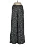 Decree 100% Rayon Animal Print Black Casual Pants Size L - photo 2
