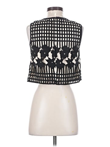 Aqua Sleeveless Blouse (view 2)