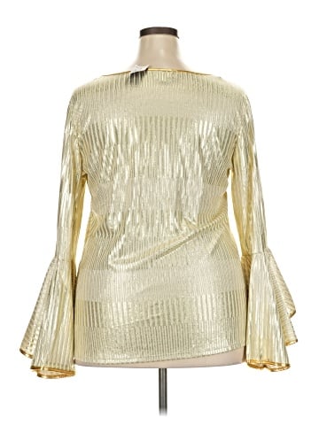 Ashley Stewart Long Sleeve Blouse (view 2)